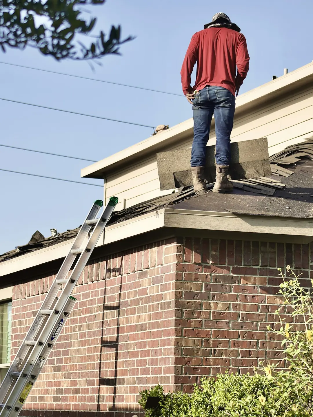 Sample evidence: roof tear-off